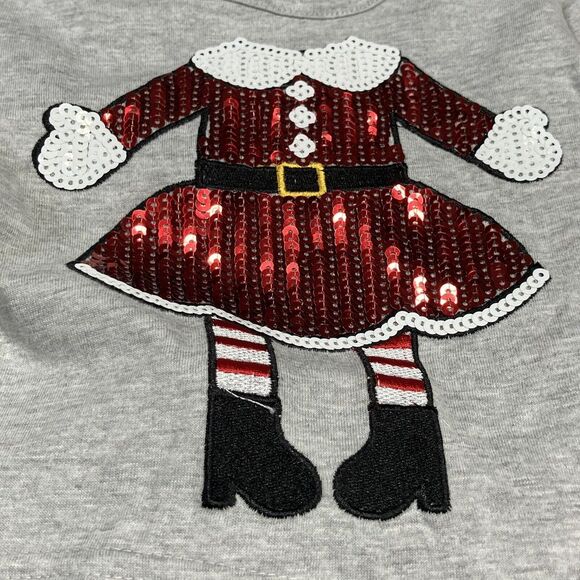 Little Lass Girl Skirt Tights Set / 18M / Santa Elf/ 3 Pieces /Christmas Holiday - Picture 9 of 16